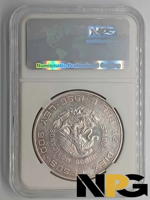 1956mo Mexico 10 Pesos 1 - Mexico