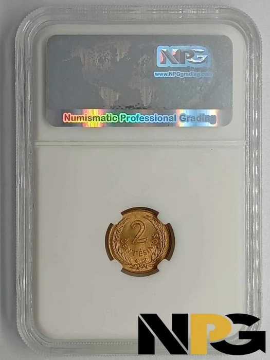 1960 Uruguay 2 Centesimos -  1 - Uruguay