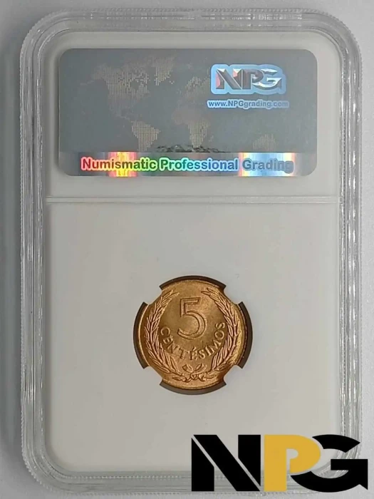 1960 Uruguay 5 Centesimos -  1 - Uruguay