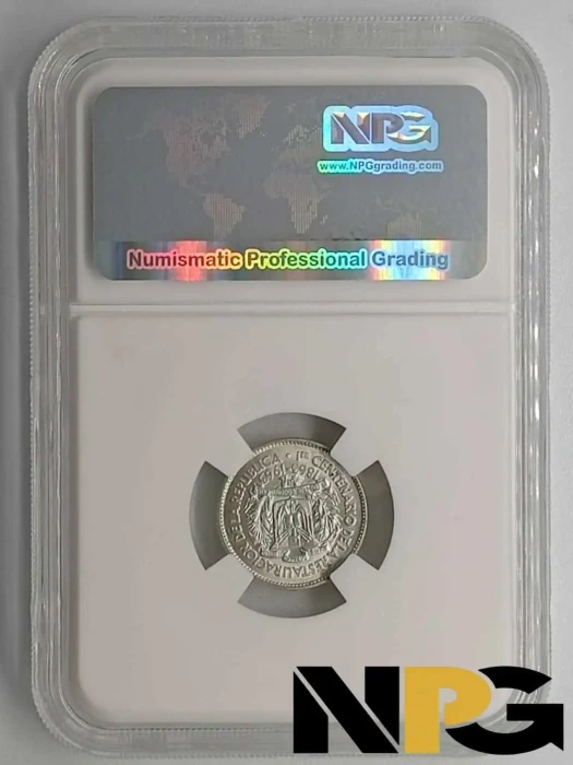 1963 Dominican Republic 10 Centavos -  1 - Dominican Republic