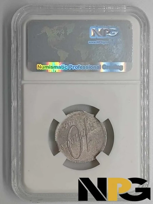 1965 Brazil 10 Cruzeiros -  1 - Brazil