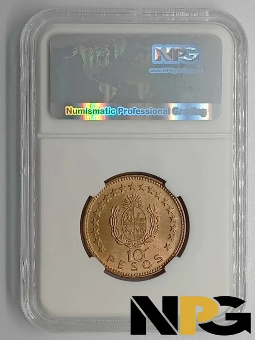 1965so Uruguay 10 Pesos 1 - Uruguay