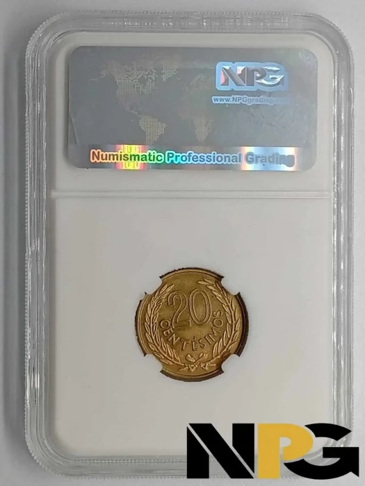 1965so Uruguay 20 Centesimos 1 - Uruguay