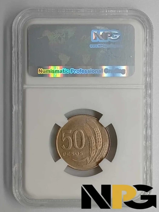 1970 -  1971so Uruguay 50 Pesos 1 - Uruguay