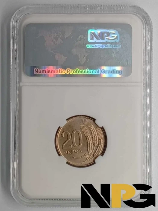 1970 Uruguay 20 Pesos -  1 - Uruguay