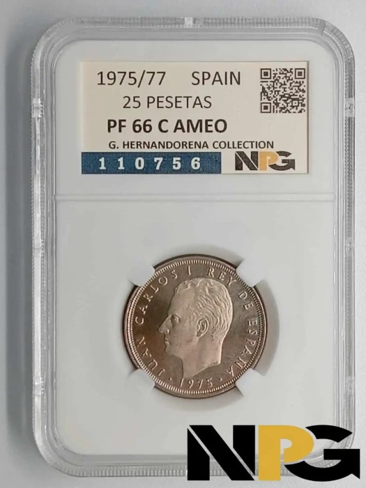 1975/77 Spain 25 PESETAS