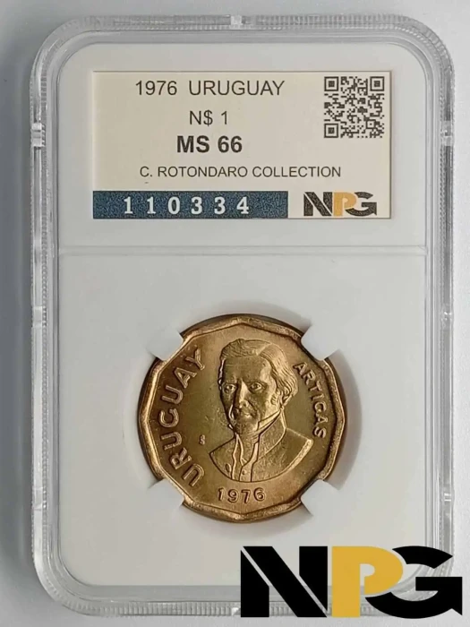 1976 Uruguay  N$ 1