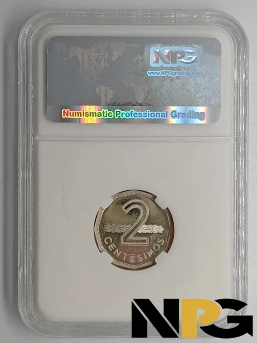 1977so Uruguay 2 Centesimos 1 - Uruguay