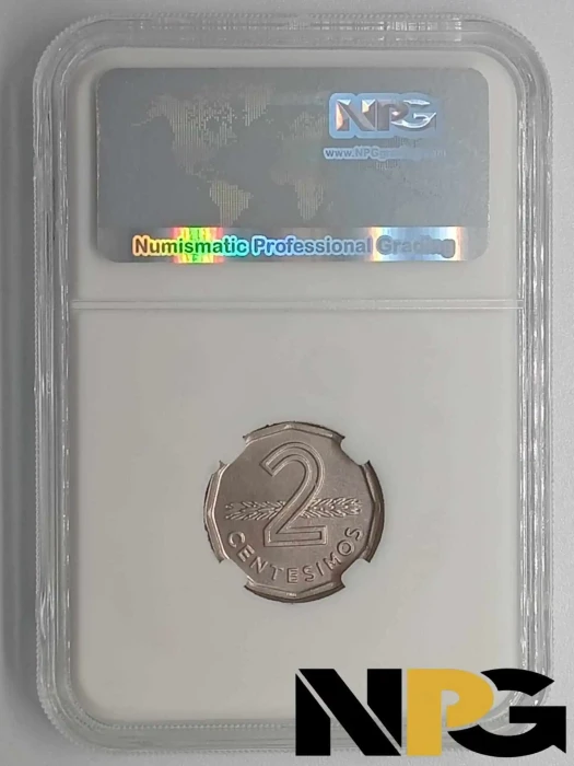 1977so Uruguay 2 Centesimos 1 - Uruguay