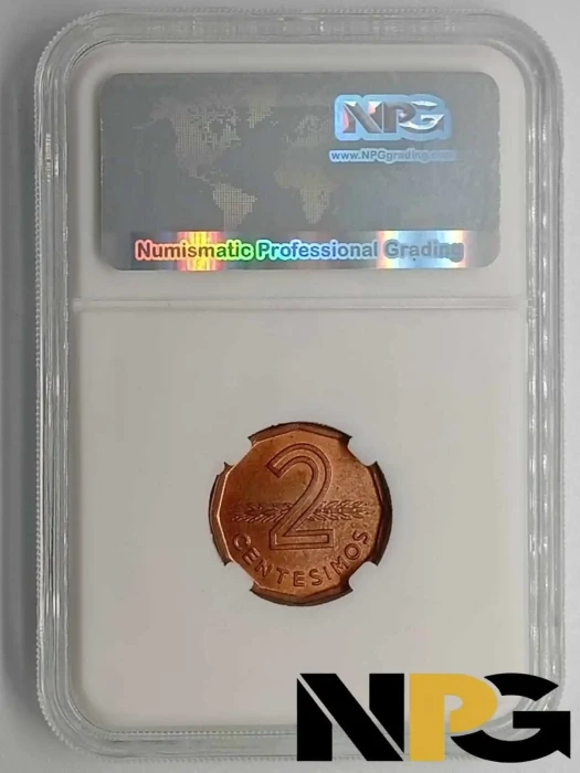 1977so Uruguay 2 Centesimos 1 - Uruguay