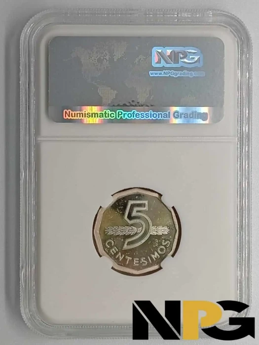 1977so Uruguay 5 Centesimos 1 - Uruguay