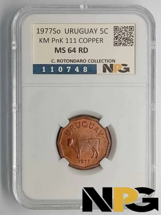 1977So Uruguay 5 Centesimos