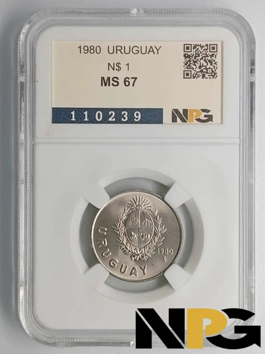 1980 Uruguay  N$ 1