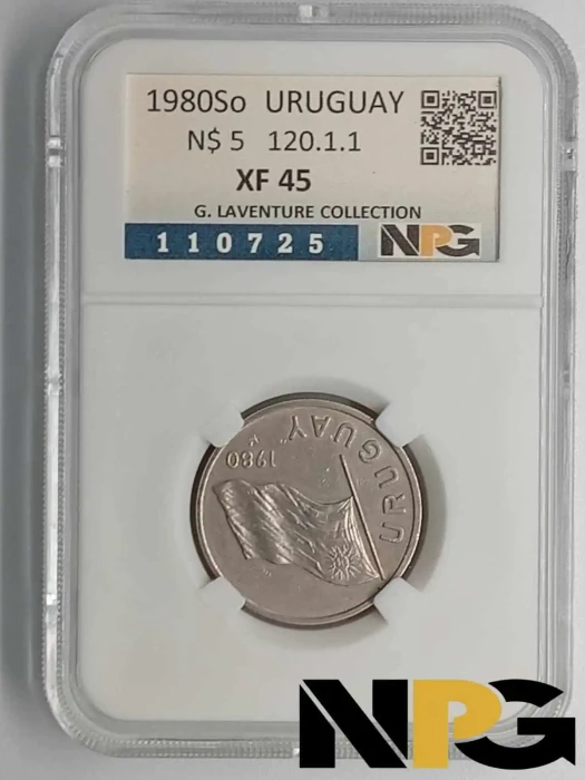 1980So Uruguay  N$ 5