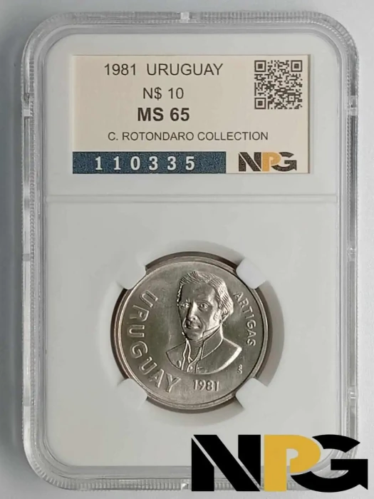 1981 Uruguay  N$ 10