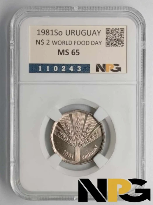 1981 Uruguay  N$ 2