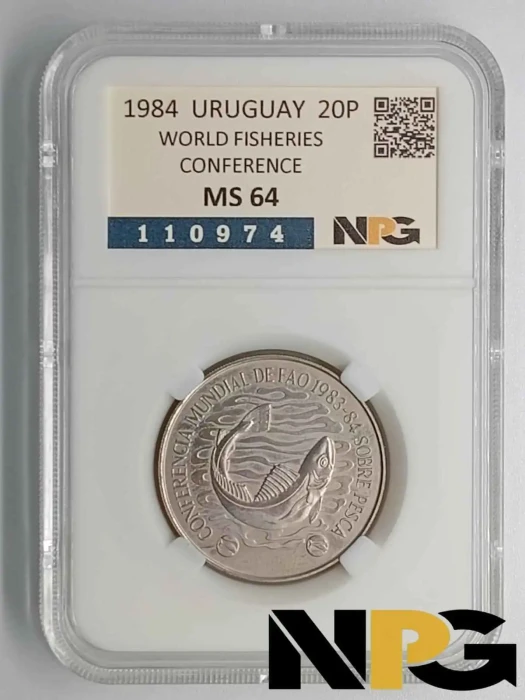 1984 Uruguay  N$ 20