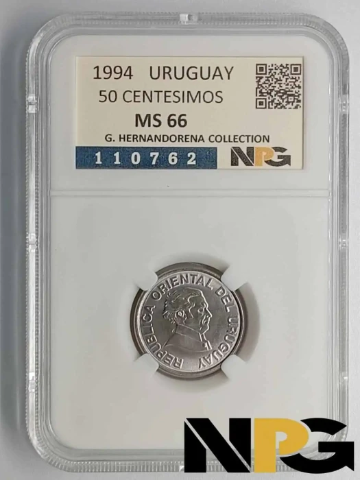 1994 Uruguay 50 Centesimos