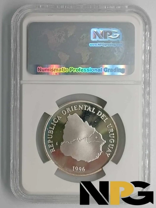 1996 Uruguay 50 Pesos Melo 200th Anniversary 1 - Uruguay