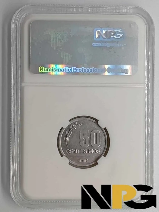 2002 Uruguay 50 Centesimos -  1 - Uruguay