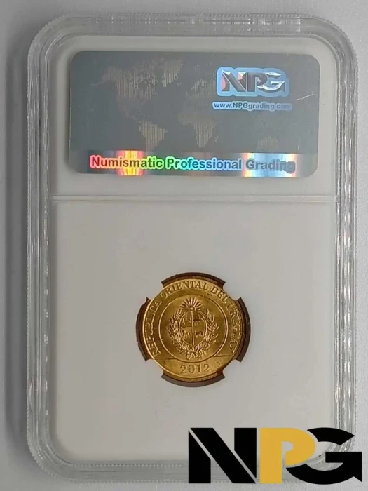 2012 Uruguay 1 Peso -  1 - Uruguay