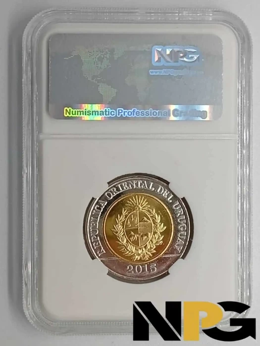 2015 Uruguay 10 Pesos -  1 - Uruguay
