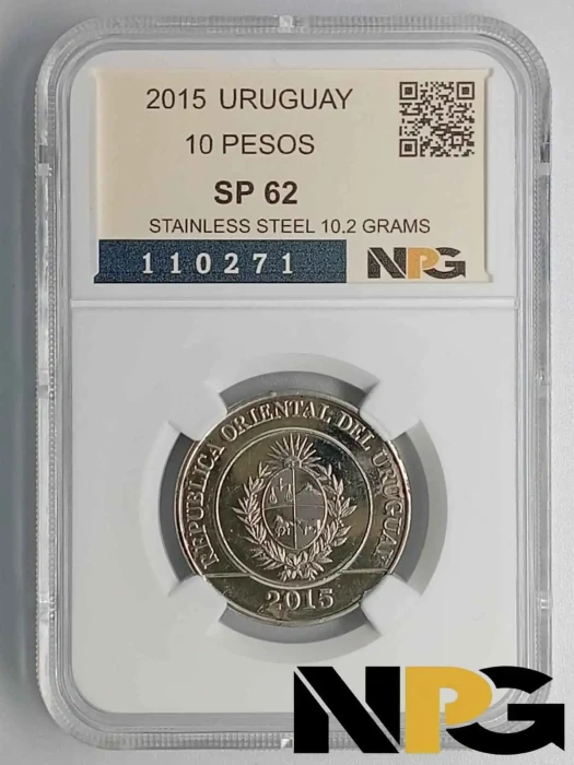2015 Uruguay 10 Pesos
