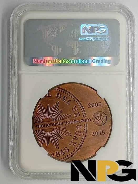 2015 Uruguay 10th Anniversary Monedas Uruguay Web Site - Uruguay