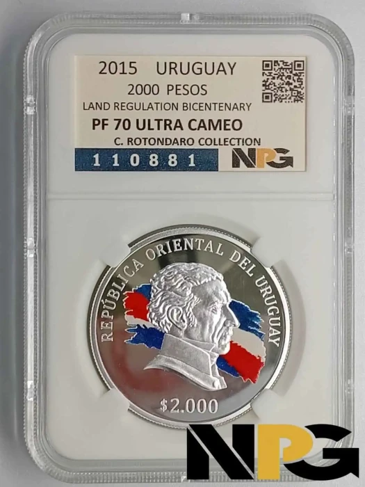 2015 Uruguay 2000 Pesos