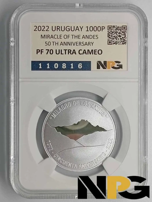 2022 Uruguay 1000 Pesos